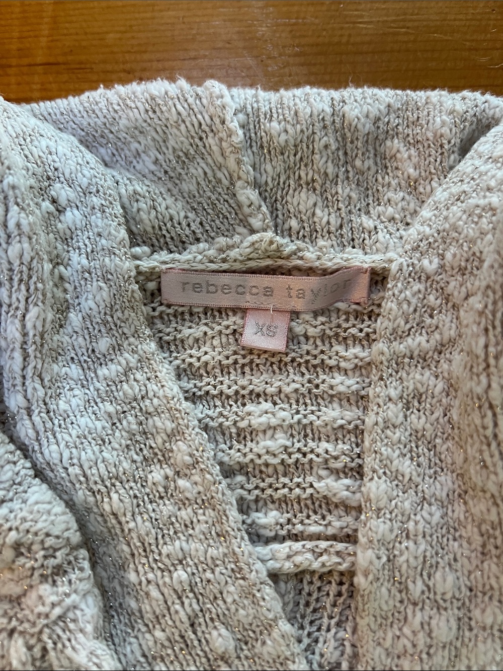 EUC Vintage Rebecca Taylor Tunic Sweater size XS - Picture 5 of 11
